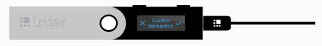 Confirm transaction