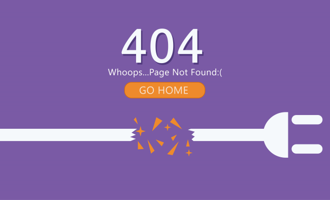 Page Not Found Illustration